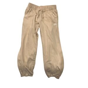 Nike Beige Cream Sweatpants Mens Med